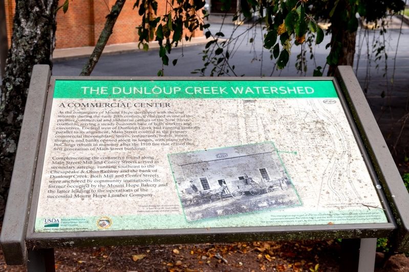 A Commercial Center Marker. Click for full size. A Commercial Center Marker image. Click for full size.