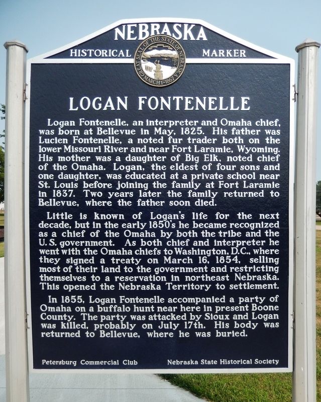 Logan Fontenelle Marker image. Click for full size.