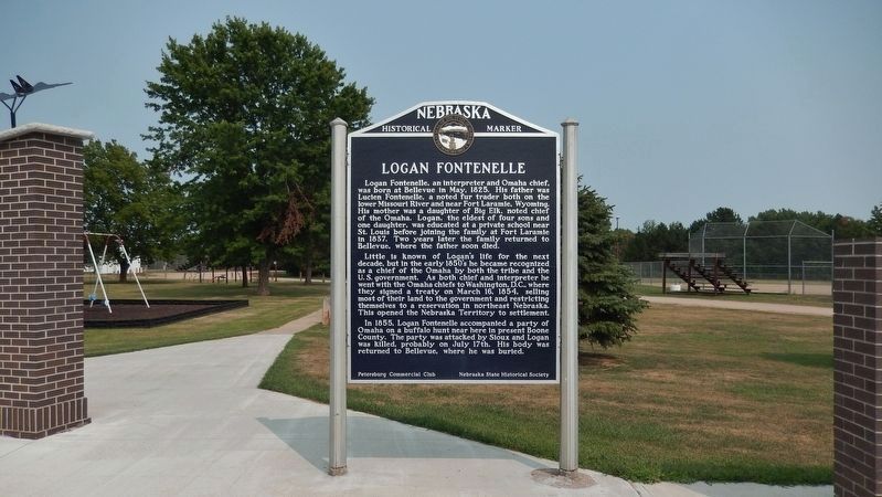 Logan Fontenelle Marker image, Touch for more information