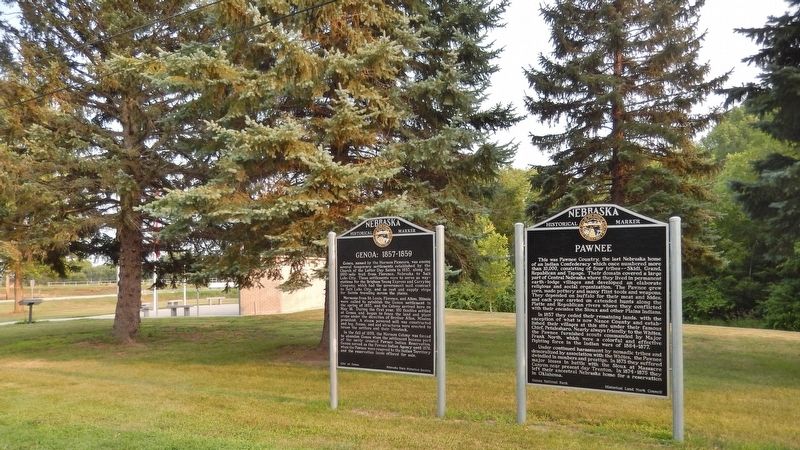 Pawnee Marker. Click for full size. Pawnee Marker image. Click for full size.