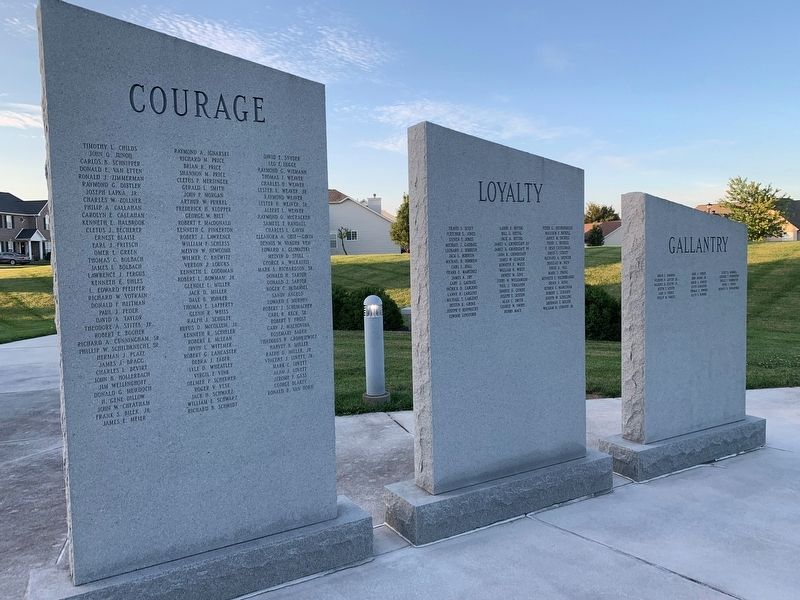 O'Fallon Veterans Monument. Click for full size. O'Fallon Veterans Monument image. Click for full size.