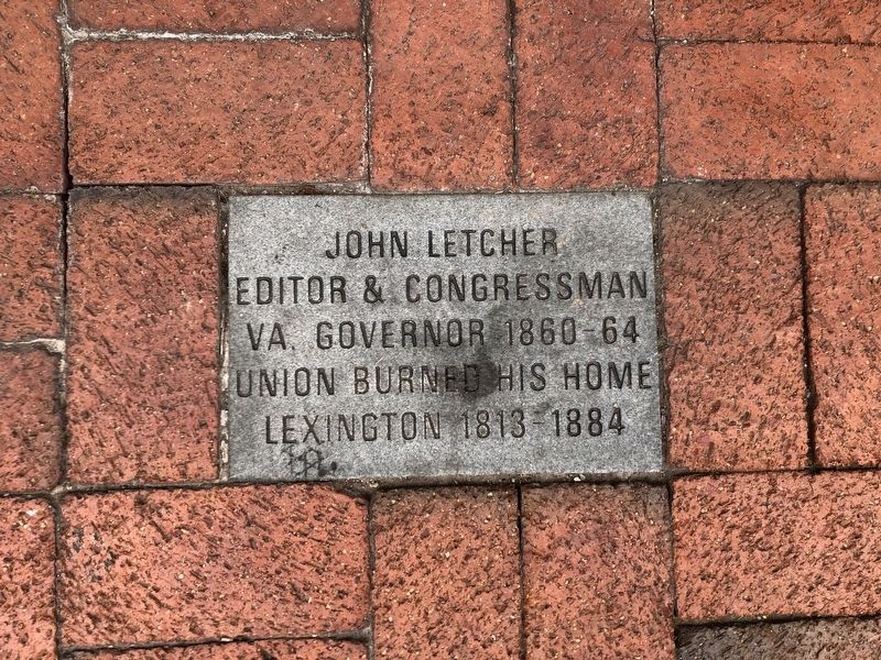 John Letcher Marker image. Click for full size.