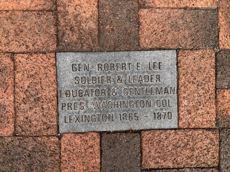 Gen. Robert E. Lee Marker. Click for full size. Gen. Robert E. Lee Marker image. Click for full size.
