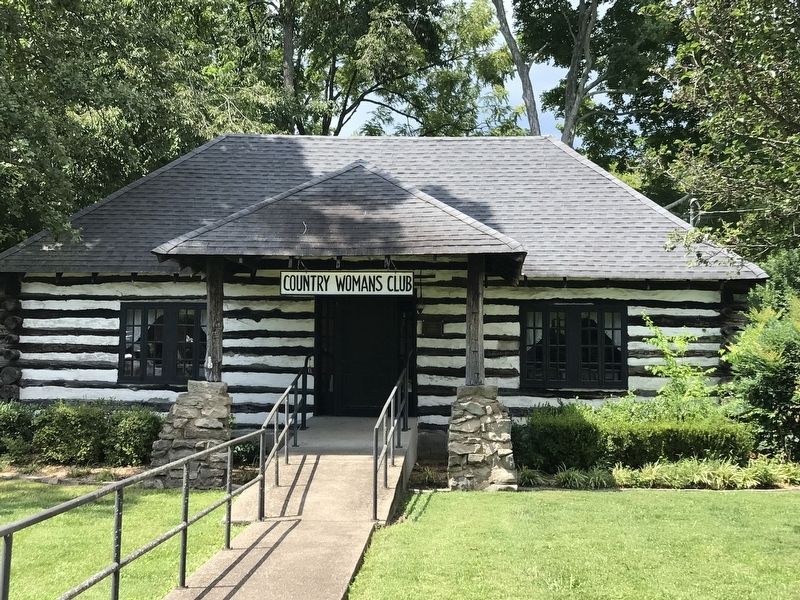 Country Woman's Club Marker. Click for full size. Country Woman's Club Marker image. Click for full size.