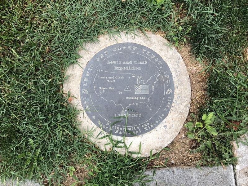 Nearby Lewis & Clark Expedition Memorial Plaque. Click for full size. Nearby Lewis & Clark Expedition Memorial Plaque image. Click for full size.