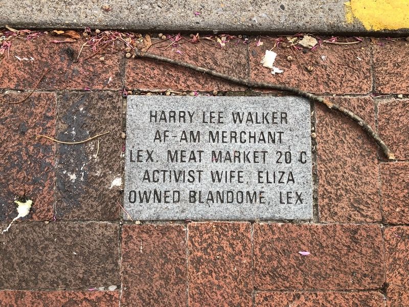 Harry Lee & Eliza Walker Marker. Click for full size. Harry Lee & Eliza Walker Marker image. Click for full size.