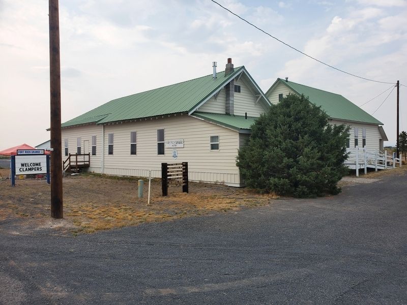 Fort Rock Grange # 758 image. Click for full size.