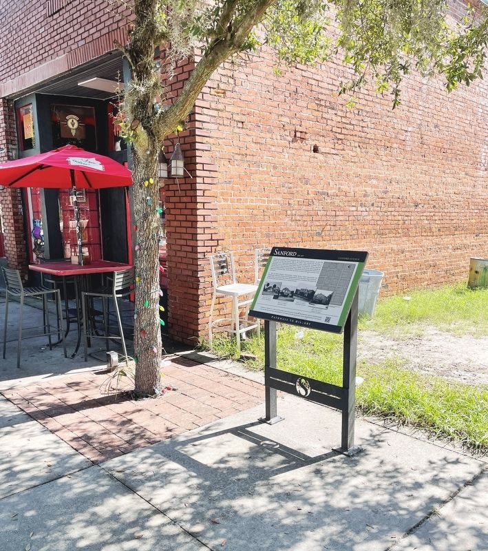 Sanford Avenue Marker image. Click for full size.