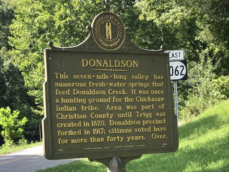 Donaldson Marker (side B) image. Click for full size.