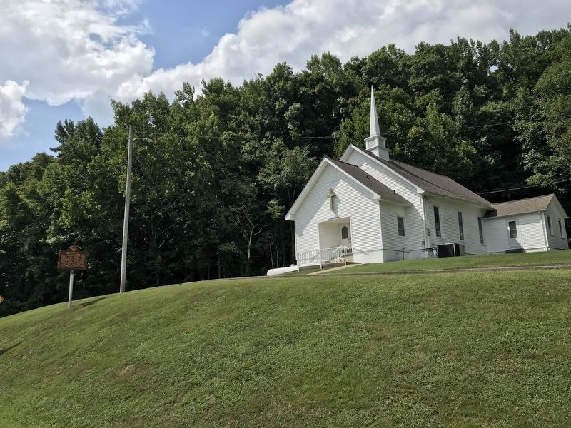 Donaldson Creek Baptist Church Marker. Click for full size. Donaldson Creek Baptist Church Marker image. Click for full size.