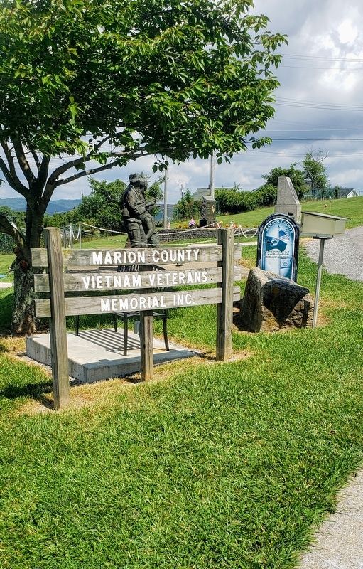 Marion County Vietnam Veterans Memorial Park image. Click for full size.