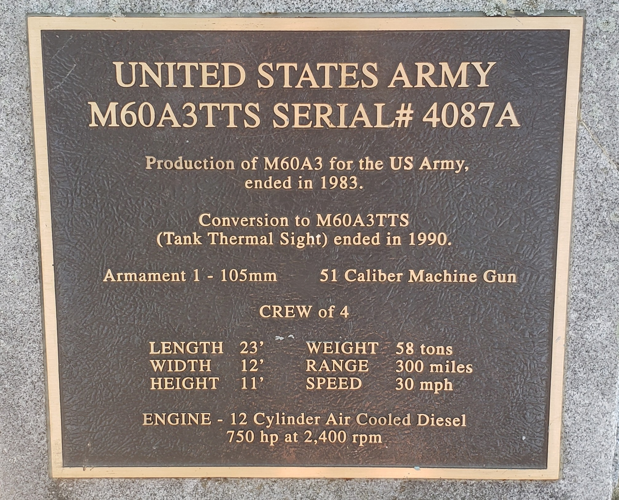 United States Army Marker