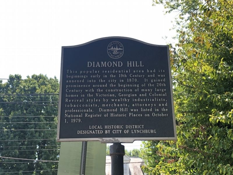 Diamond Hill Marker image. Click for full size.