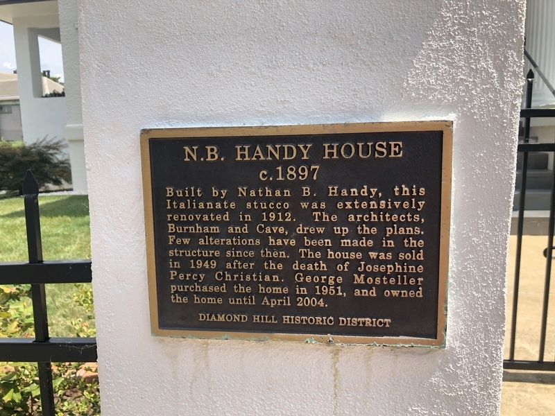 N.B. Handy House Marker image. Click for full size.