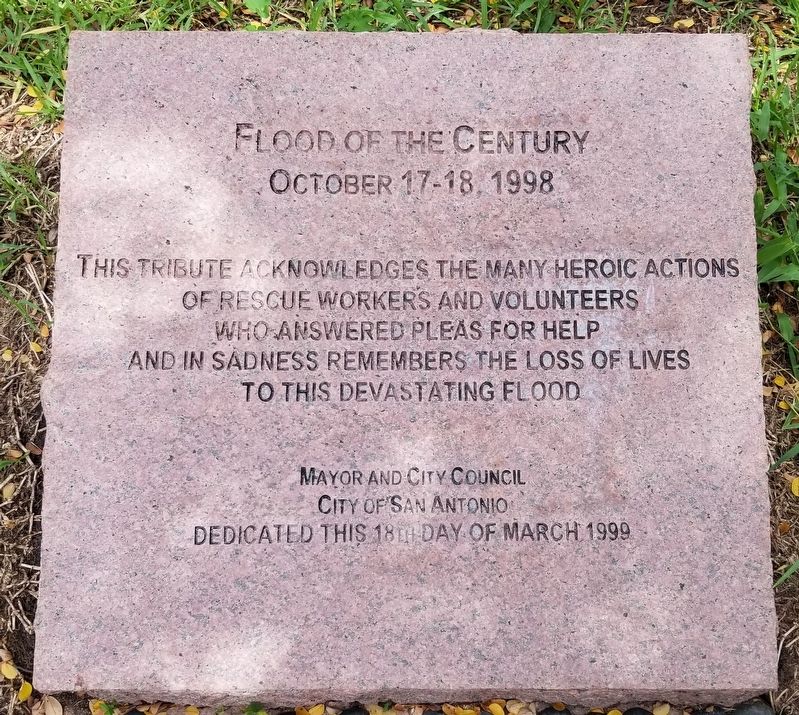 Flood of the Century Marker image. Click for full size.