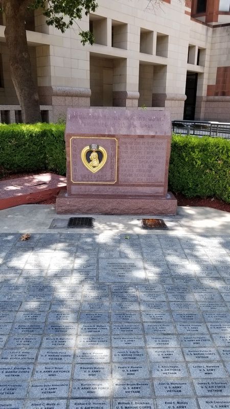 Purple Heart Memorial. Click for full size. Purple Heart Memorial image. Click for full size.
