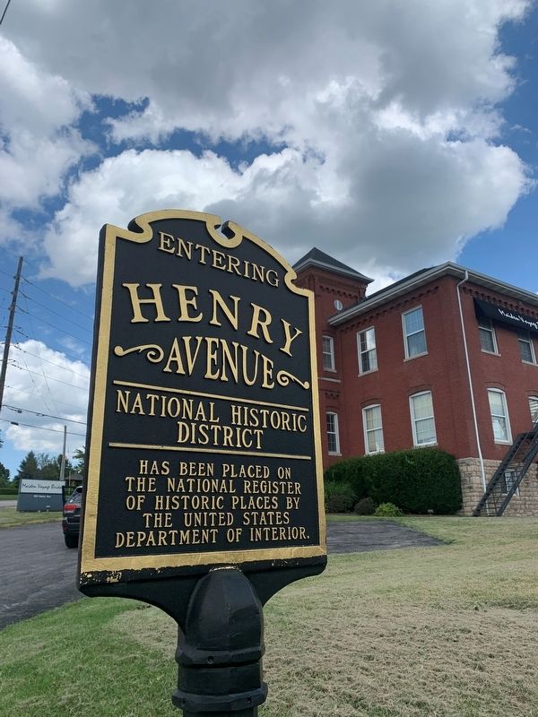 Henry Avenue Marker image. Click for full size.