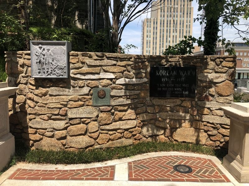 Korean War Marker. Click for full size. Korean War Marker image. Click for full size.