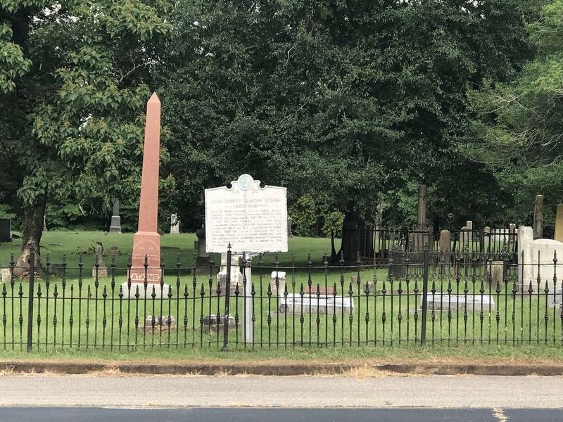John DeWitt Clinton Atkins Marker. Click for full size. John DeWitt Clinton Atkins Marker image. Click for full size.