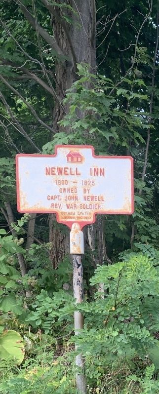 Newell Inn Marker image. Click for full size.