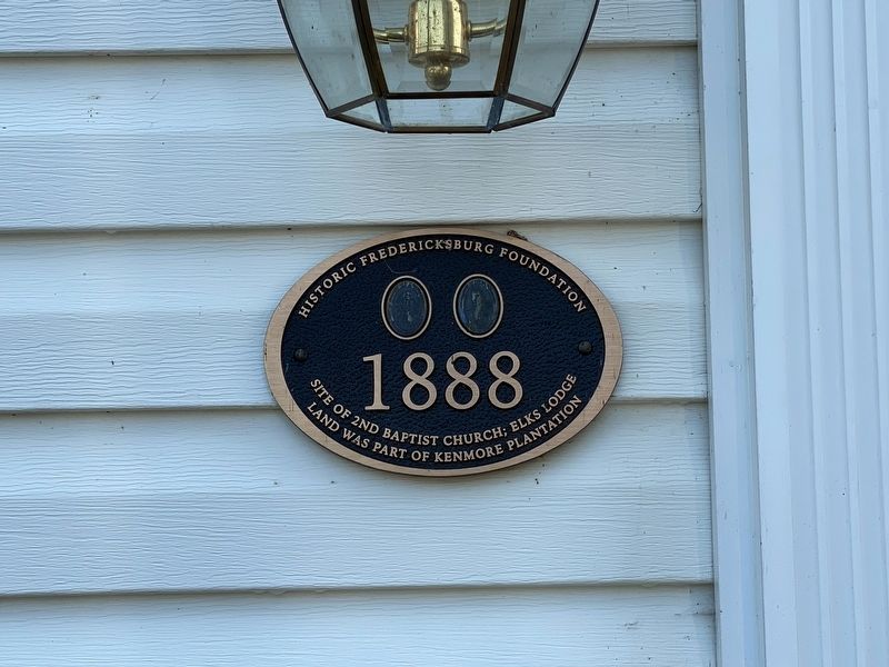 1888 Marker. Click for full size. 1888 Marker image. Click for full size.