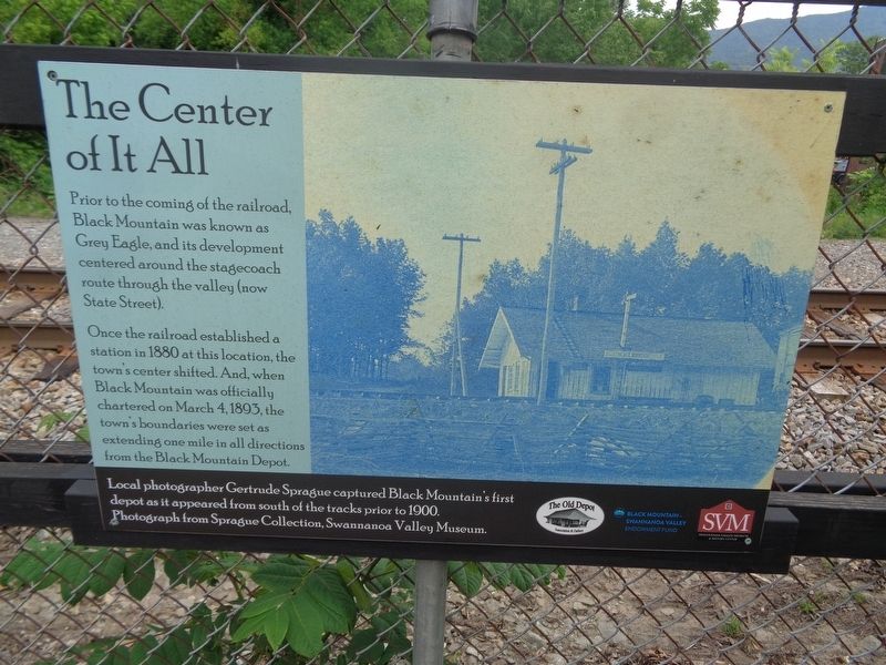 The Center of It All Marker. Click for full size. The Center of It All Marker image. Click for full size.