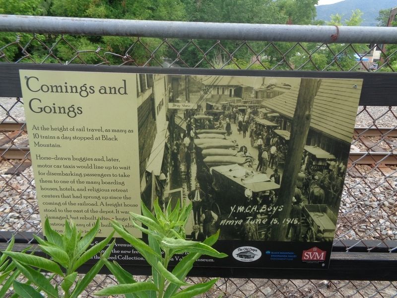 Comings and Goings Marker image. Click for full size.