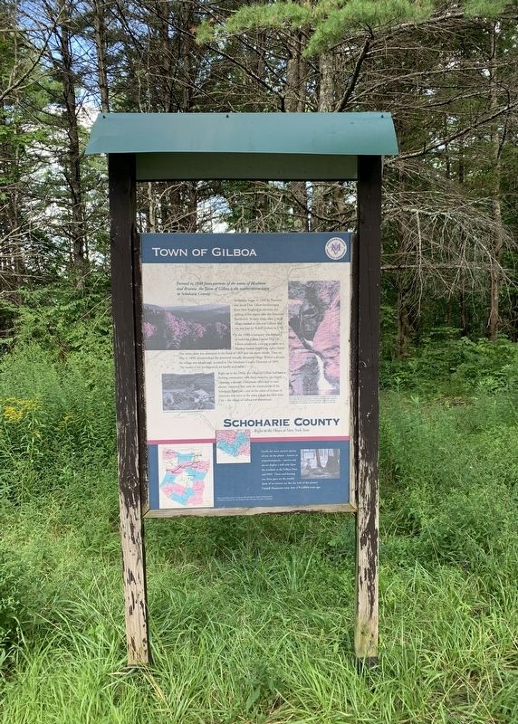 Town of Gilboa Marker image. Click for full size.