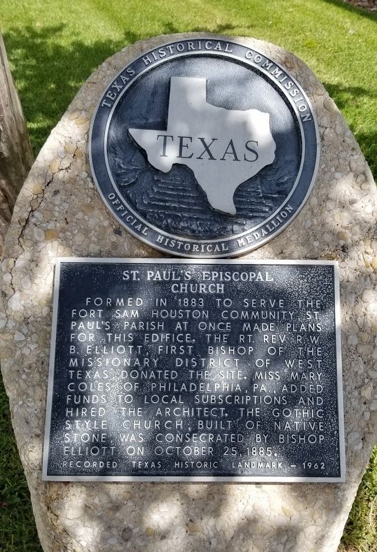 St. Paul's Episcopal Church Marker. Click for full size. St. Paul's Episcopal Church Marker image. Click for full size.