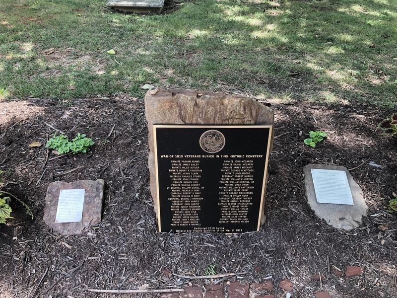 War of 1812 Veterans Marker image. Click for full size.