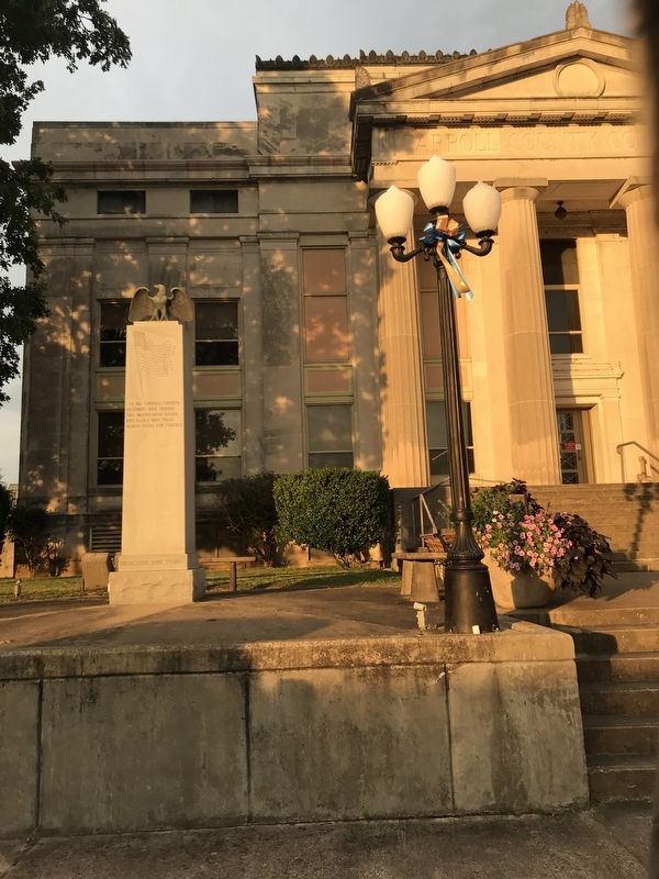 Carroll County Veterans Monument. Click for full size. Carroll County Veterans Monument image. Click for full size.