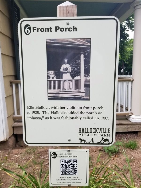 Front Porch Marker image. Click for full size.