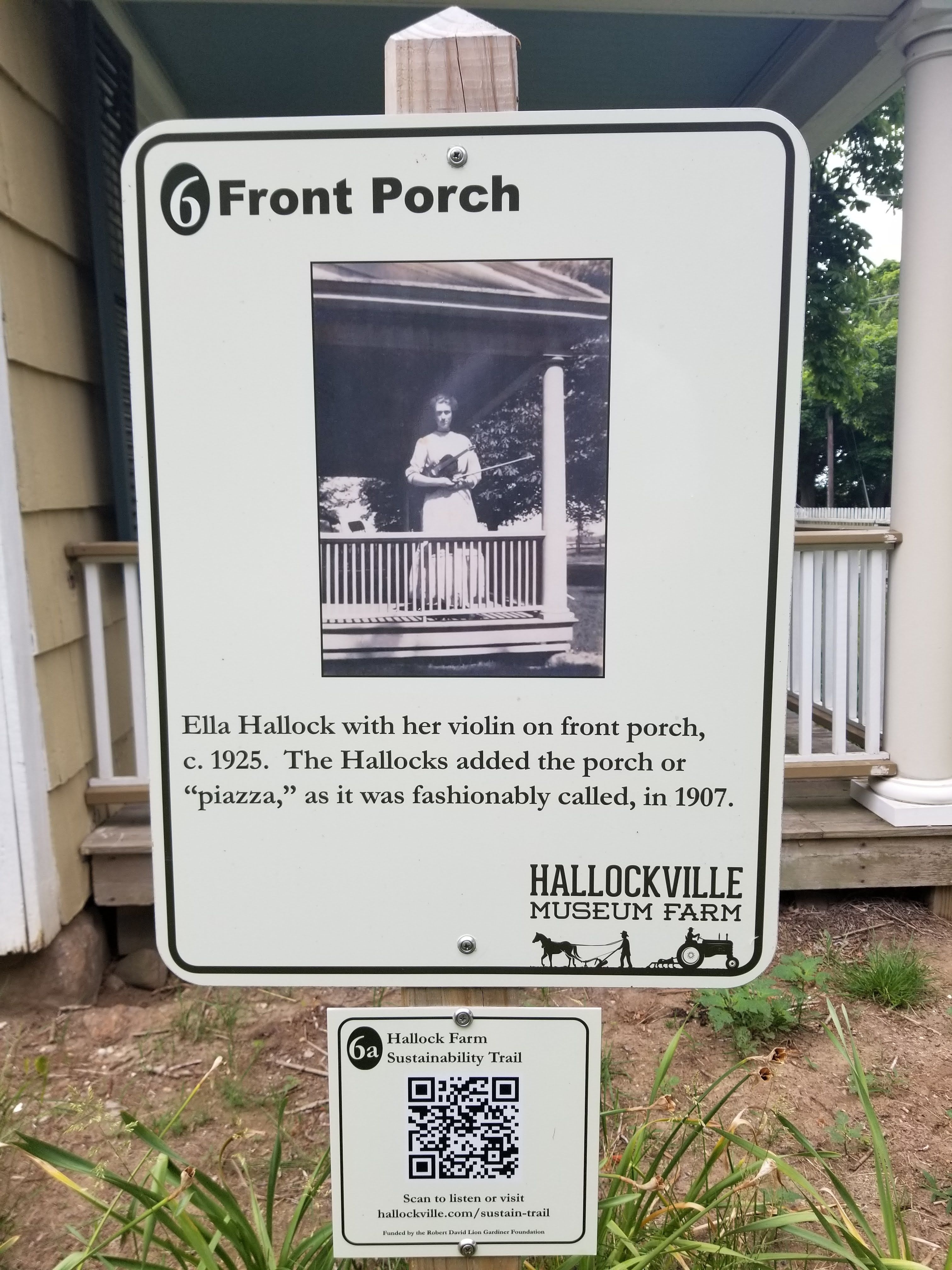Front Porch Marker