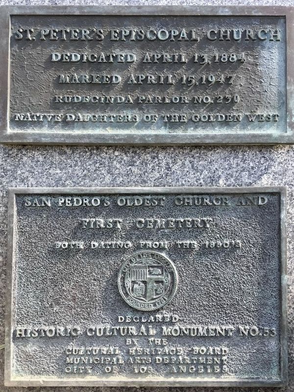 Saint Peter�s Episcopal Church Marker image. Click for full size.