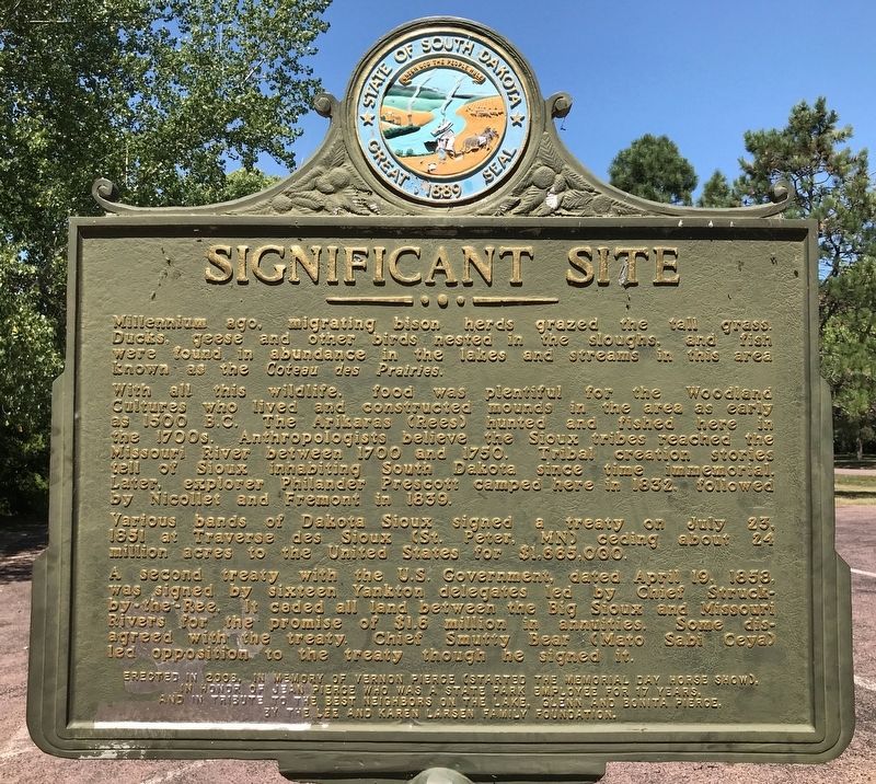 Significant Site Marker image. Click for full size.