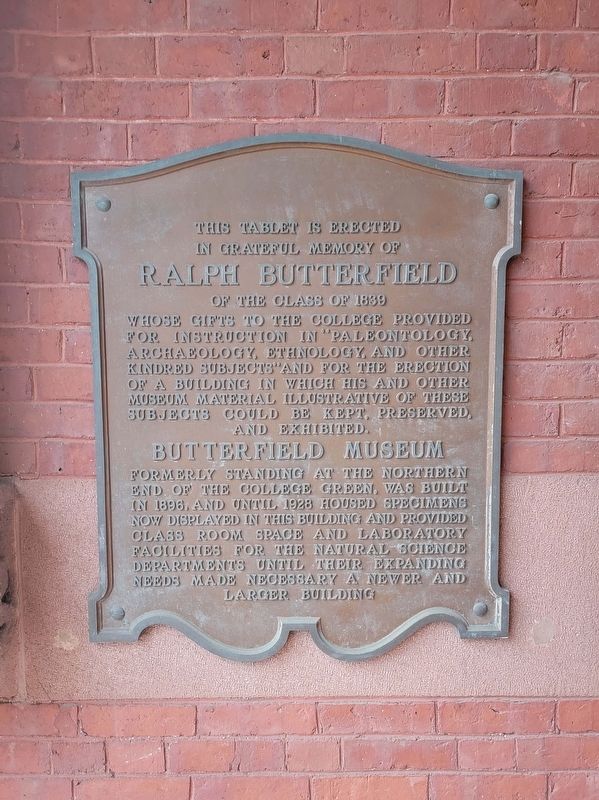 Butterfield Museum Marker image. Click for full size.