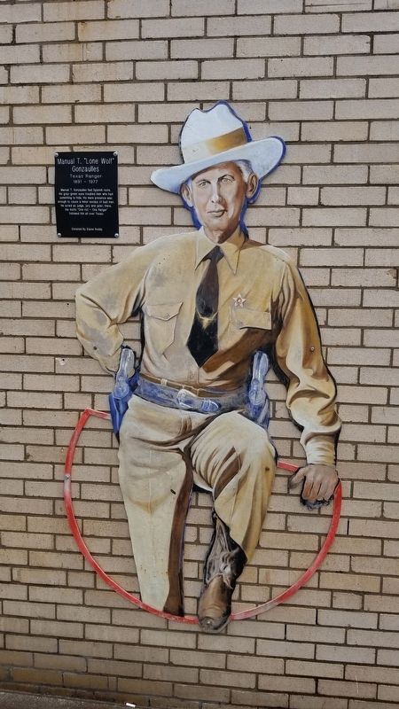 Manual T. "Lone Wolf" Gonzaulles Marker image. Click for full size.