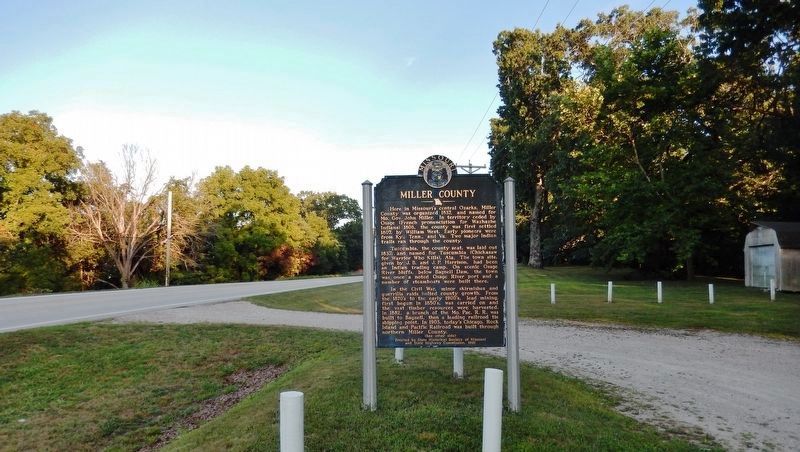 Miller County Marker image. Click for full size.
