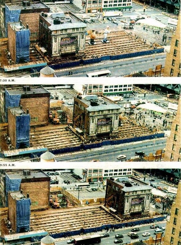 Moving the theater down the street image. Click for full size.