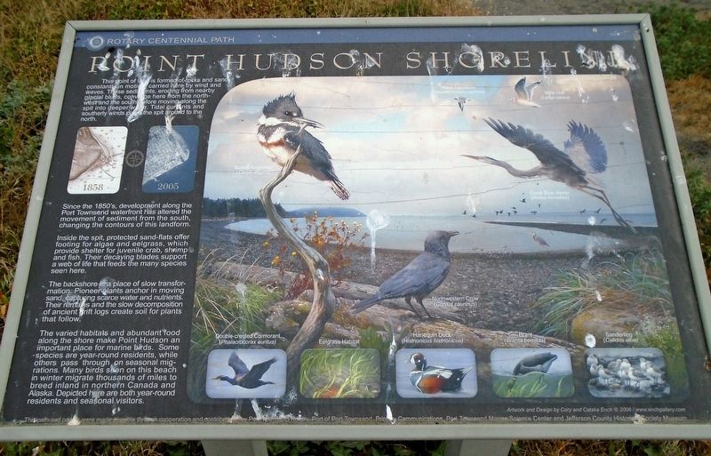 Point Hudson Shoreline Marker image. Click for full size.