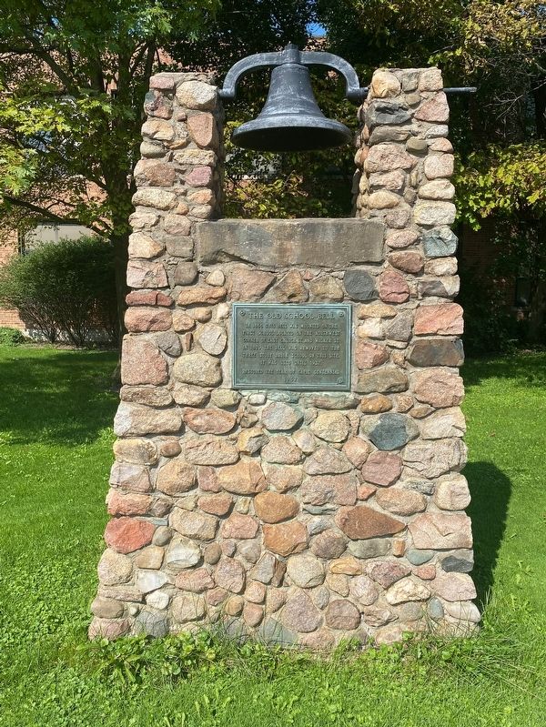 The Old School Bell Marker. Click for full size. The Old School Bell Marker image. Click for full size.