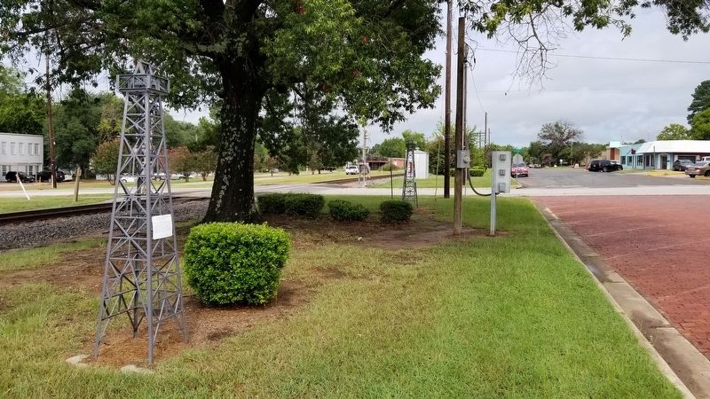 The view of the Rosendale Cemetery Marker from the street image. Click for full size.