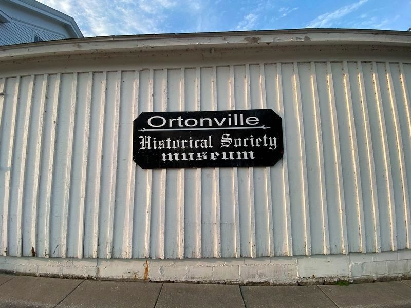 The mill is now the Ortonville Community Historical Society. image. Click for full size.