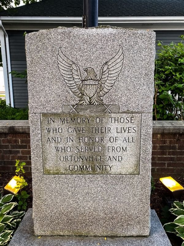 Ortonville Veterans Memorial image. Click for full size.