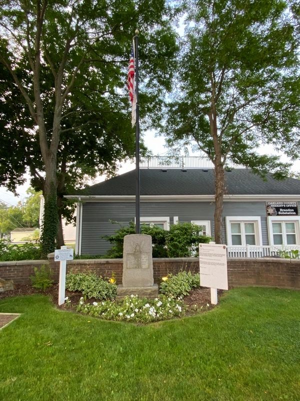 Ortonville Veterans Memorial. Click for full size. Ortonville Veterans Memorial image. Click for full size.