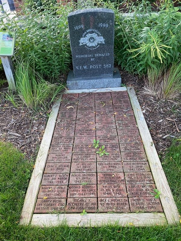 Ortonville Veterans Memorial. Click for full size. Ortonville Veterans Memorial image. Click for full size.