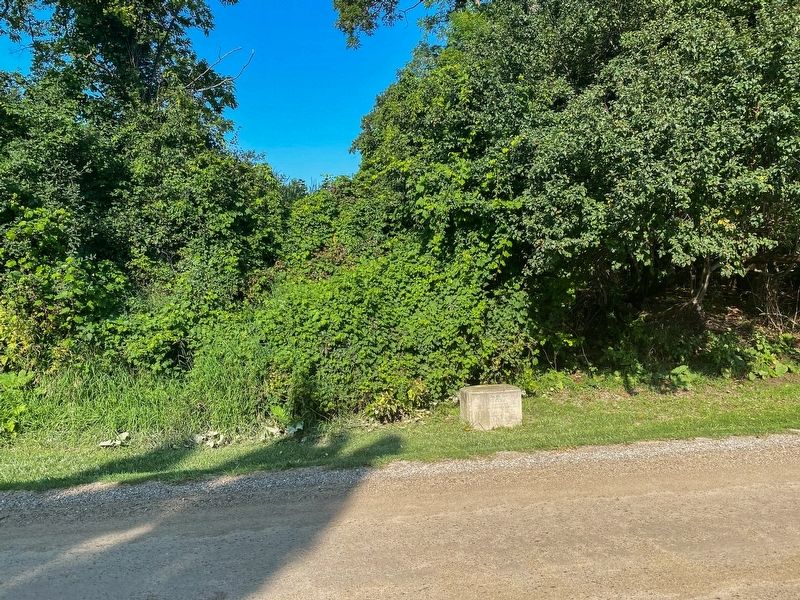 Dryden Township Flouring Mill Dam Marker. Click for full size. Dryden Township Flouring Mill Dam Marker image. Click for full size.