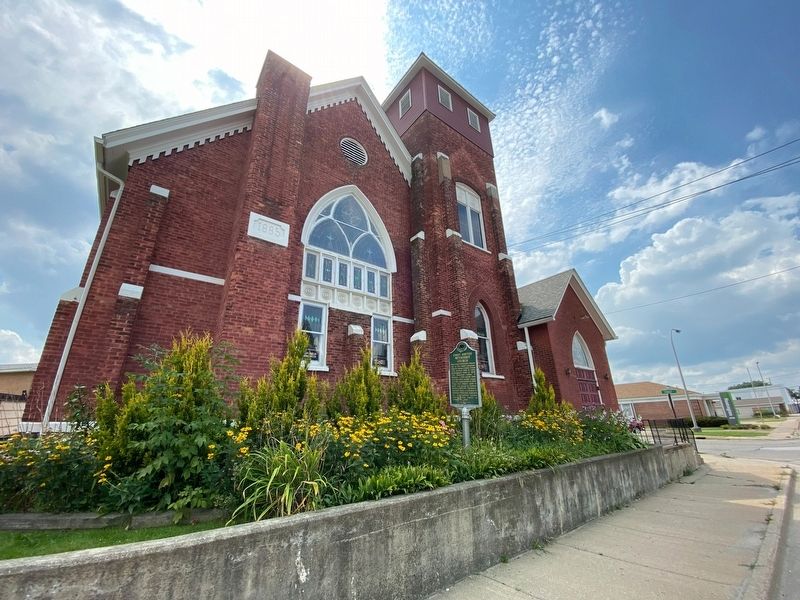 First United Methodist Church Marker. Click for full size. First United Methodist Church Marker image. Click for full size.