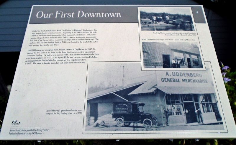 Our First Downtown Marker. Click for full size. Our First Downtown Marker image. Click for full size.