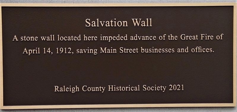 Salvation Wall Marker. Click for full size. Salvation Wall Marker image. Click for full size.